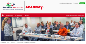 Bouwend Nederland academy